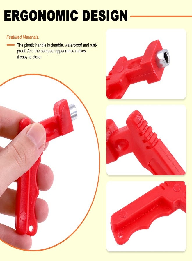 Tanstic 52Pcs 1/4 Inch 5 Colors Carbon Steel Track Spikes Cross Country Spikes with Spike Wrench for Sprint Sports Track and Cross Country Short Running - Image 4