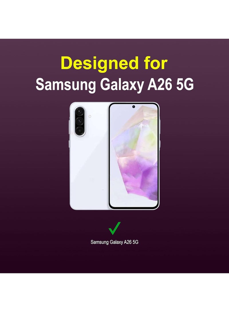 Flip Case for Samsung Galaxy A26, Card Holder Case with Auto Magnetic Closure, Smart PU Leather Protective Cover for Men Women compatible With Samsung Galaxy A26  - Image 4