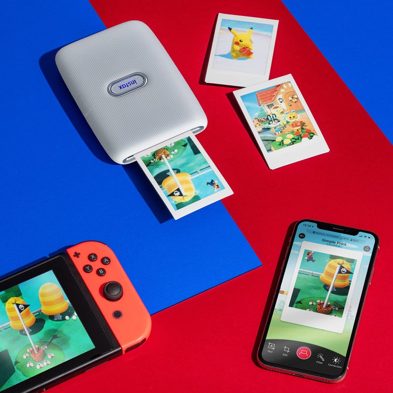 Instax Fujifilm Instax Mini Link Smartphone Printer - Ash White - Image 4