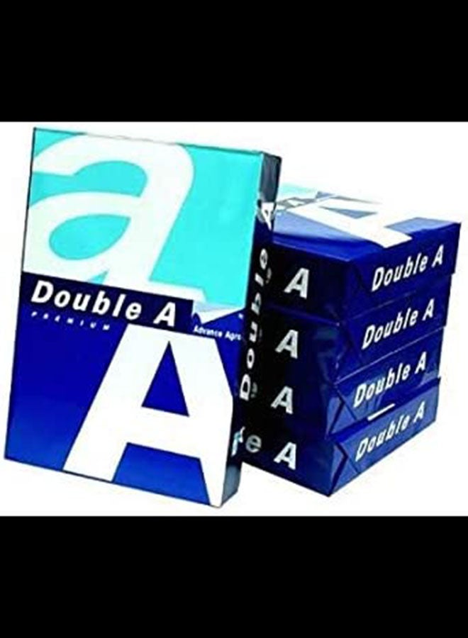 Double A Pack Of 5 Premium Copy Paper,A4 Size,80 gsm,5x500 Sheets a4 - Image 2