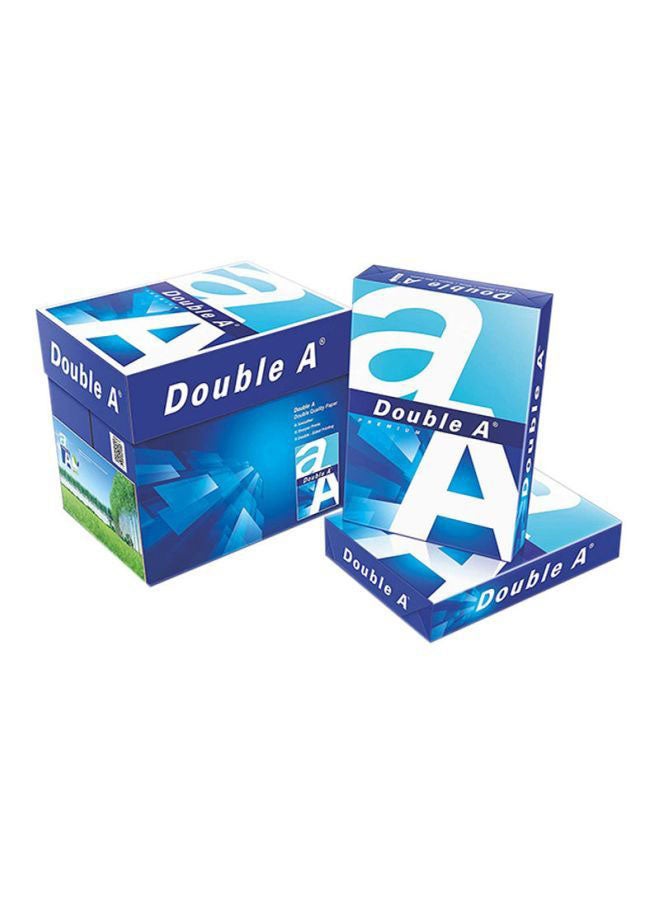 Double A Pack Of 5 Premium Copy Paper,A4 Size,80 gsm,5x500 Sheets a4 - Image 1