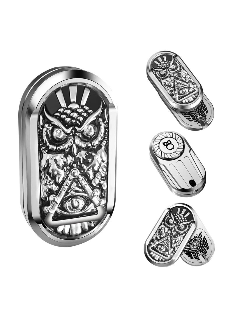 general Spinning fidget spinner, metal fidget toy for adults, tactile coin with infinite rotation, EDC fidget toy, sensory toy for adults to maintain focus and relieve stress, executive desk toy - Image 1