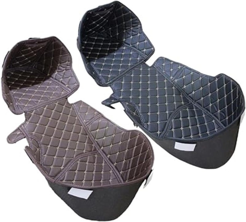 QASULER Motorcycle Top Case Liner - Brown - Image 5