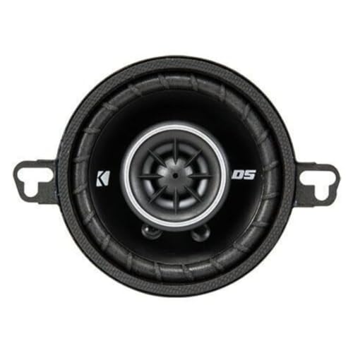 KICKER DSC350 3.5-Inch (89mm) Coaxial Speakers, 4-Ohm (Pair) - Image 1