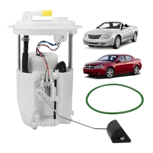 LONGKEES Electric Fuel Pump Assembly FIT Chrysler Sebring 2007–2010, 200 2011–2014, Dodge Avenger 2009–2014 – Replace OE# E7210M, SP7194M, 68033083AA, SP7095M - Image 1