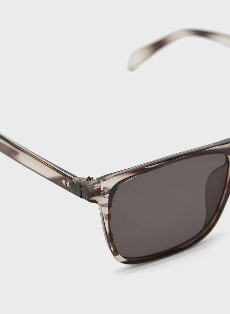 Seventy Five Printed Wayfarer Sunglasses