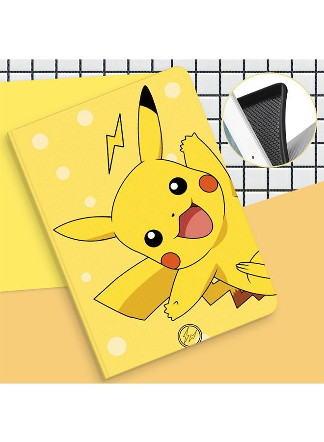 Apple IPad Pro 11 Inch Protective Case Cover, Cartoon Pikachu Soft TPU Thin Protective Case, Environmental Protection Ink Cover Printing Silicone Shell Fall and Water Proof Multifunctional Support Pro  - Image 3