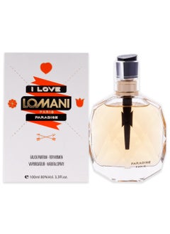 Lomani Lomani I Love Lomani Paradise Women EDP Spray 3.4 oz 