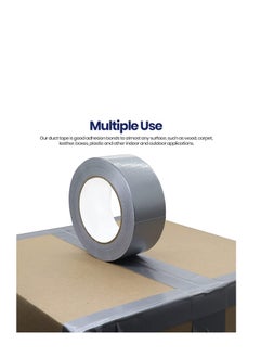 MARKQ 1 Roll Duct Tape, 2 inches x 15 yards Strong Adhesive Silver Tape for Packing, Kitchen Home, Office, Indoor & Outdoor Use  - Image 3