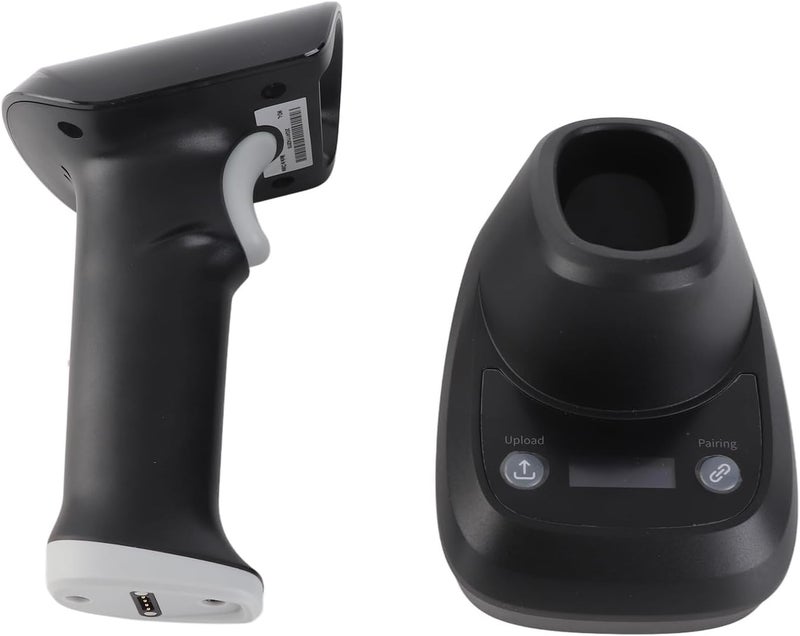مواد مطورة عامة ماسح الباركود اللاسلكي LiebeWH 2D 1D مع اتصال BT 2.4G USB سلكي، مسح عالي السرعة، محرك اهتزاز، 300,000 مستشعر CMOS لجميع المحطات، VR و AR، اتصال لاسلكي 0-80 متر (2) شكل عصري وعملي - Image 4