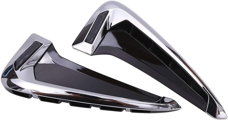 CHEYA Car Xdrive Emblem Shark Gills Side Air Flow Fender Vent Decoration Cover Trim for BMW X5 f15 X5M F85 2014-2018 (Matte+Black) - Image 3
