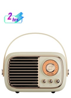 GREATNICE Small Bluetooth Speaker, Portable Wireless Speaker with USB Charger, Retro Style Lightweight for Home Decr, Hotel, Travel,Gift  - Image 1