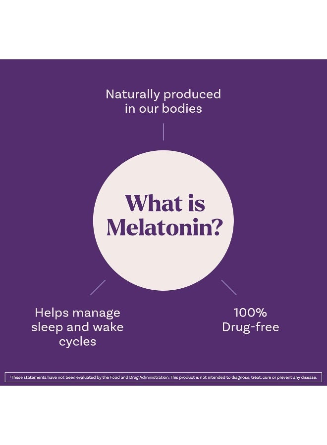 Natrol MelatoninMax, Sleep, Blueberry Flavor, 10 mg, 80 Gummies Packaging May Vary - Image 5