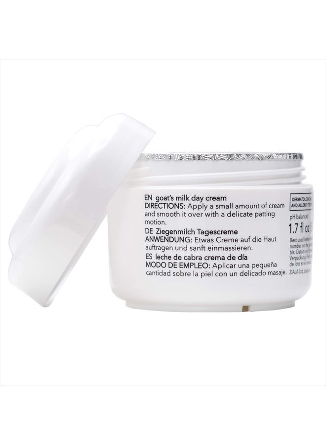 Ziaja كريم نهاري من حليب الماعز - كريم للوجه حجم 1.7 أونصة سائلة (50 مل) - Image 2