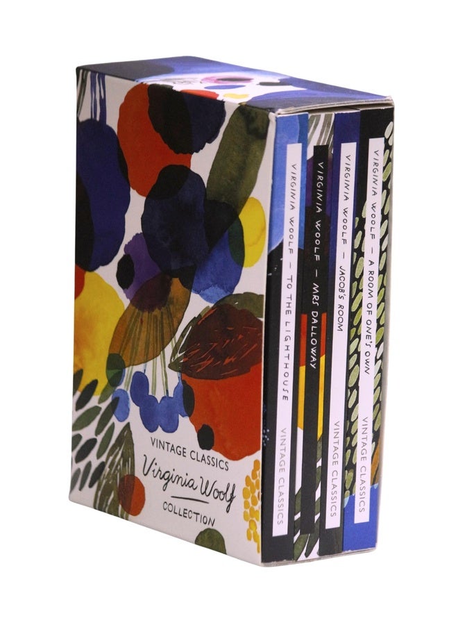 VIRGINIA WOOLF 4 BOOKS COLLECTION: To the Lighthouse, Mrs. Dalloway, Jacob's Room, A Room of One's Own & Three Guineas | VINTAGE CLASSICS | Iconic ... Masterpieces | A perfect gift for students