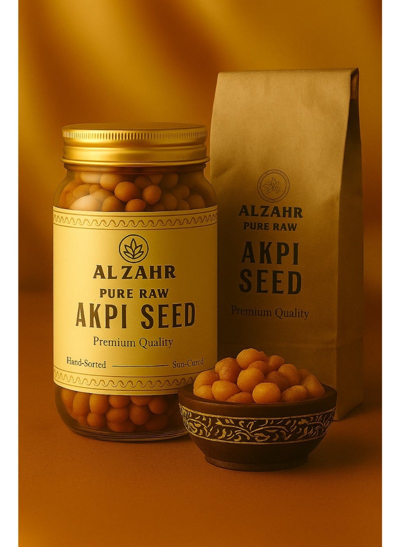 Zahr Al Zahr Pure Raw Akpi Seed – Premium Quality, Hand-Sorted & Sun-Cured | High-Nutrient Aromatic Nut – 100g  - Image 1