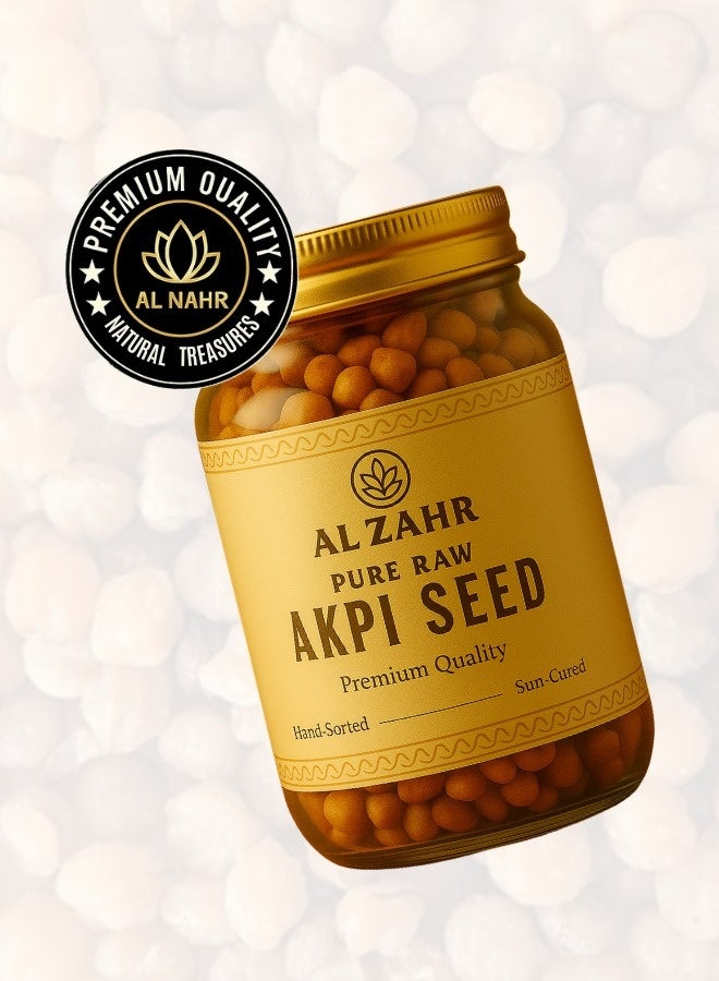 Zahr Al Zahr Pure Raw Akpi Seed – Premium Quality, Hand-Sorted & Sun-Cured | High-Nutrient Aromatic Nut – 100g  - Image 5