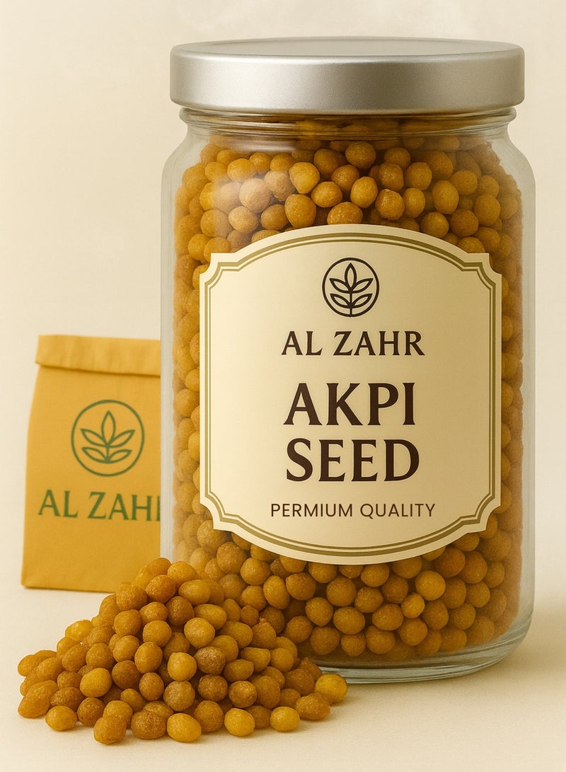 زهر بذور أكبي الخام النقية من الزهر - جودة ممتازة، مُفرزة يدويًا ومُعالَجة بالشمس | جوز عطري غني بالعناصر الغذائية - Image 1
