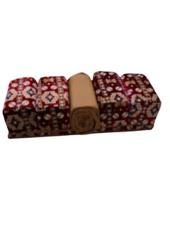 SMART HOME A heritage floor seating set consisting of 9 pieces, suitable for travel, land trips, and the garden. A camping ground mattress set with four perches and 4 chairs, enough for 8 people.  - Image 3