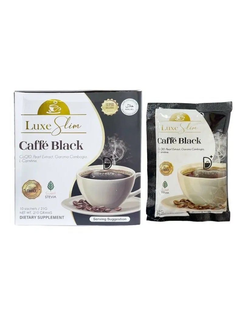 Luxe Slim luxe slim Caffe black, 10 sachets  - Image 1