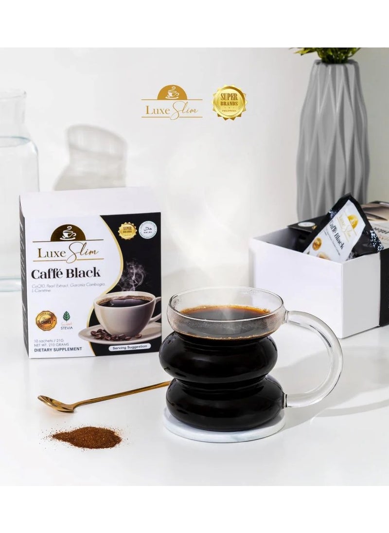 Luxe Slim luxe slim Caffe black, 10 sachets  - Image 2