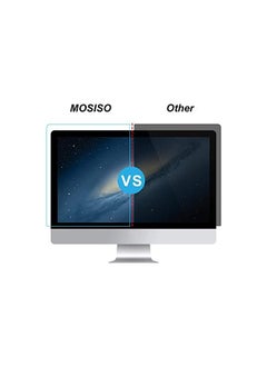 Mosiso 23-24 inch Computer Blue Light Blocking Screen Protector Anti-UV Eye Protection Filter Film Panel for Diagonal 23,23.6,23.8,24 inch 16:9 Widescreen Desktop PC LED Monitor(21.26x13.39 inch/LxW)  - Image 5