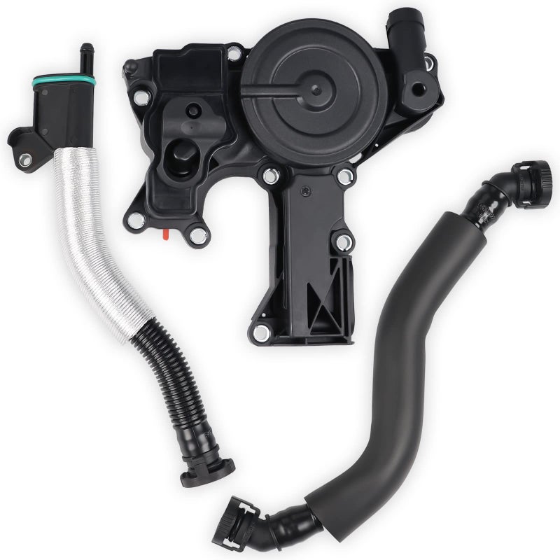 مجموعة خرطوم تنفيس زيت فاصل صمام PCV لمحرك WATERWICH متوافقة مع أودي A3 A4 A5 Q5 TT فولكس فاجن بيتل CC جيتا باسات GTI بديل ل 06H103495 06H103495B