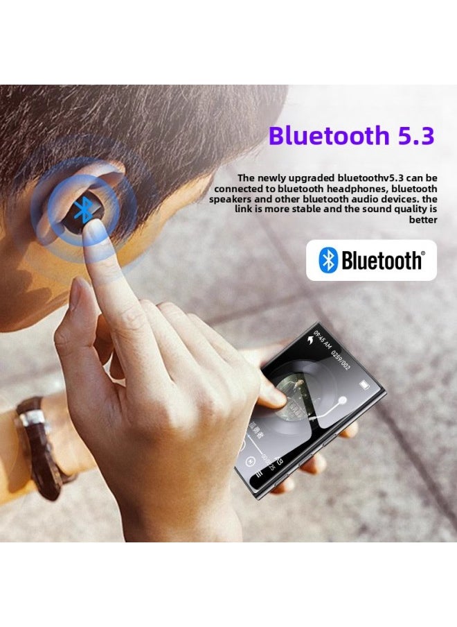 Generic - High School Students P5M Song M Artifact Mp3 Walkman Students Learn Mp4 Novel Qin Bluetooth Player Special English-Body Color:5.4 Touch Screen Full Screen Version/long Battery Life/bluetooth 5.3 [send Luxury Gift Package + Help Below-Memory Capacity:32gb Has Undergone Popular Resources (phon + Novel + Movie + Tv Series) - [protect - Image 1