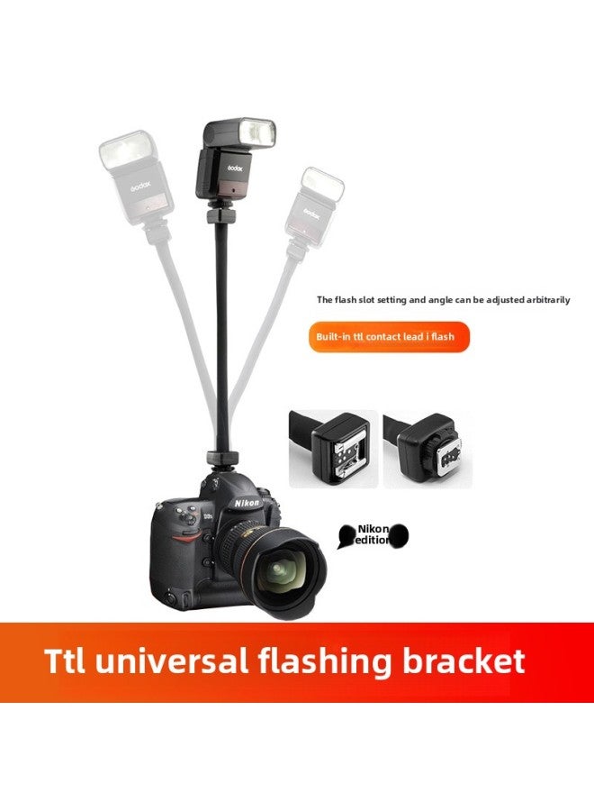 Generic Flash D Seat Ii Generation E Seat L Gold H Seat Flash Seat External Reflective Umbrella Tripod Photography Light Stand Flash-Body Color:Universal Off-camera Stand  - Image 1