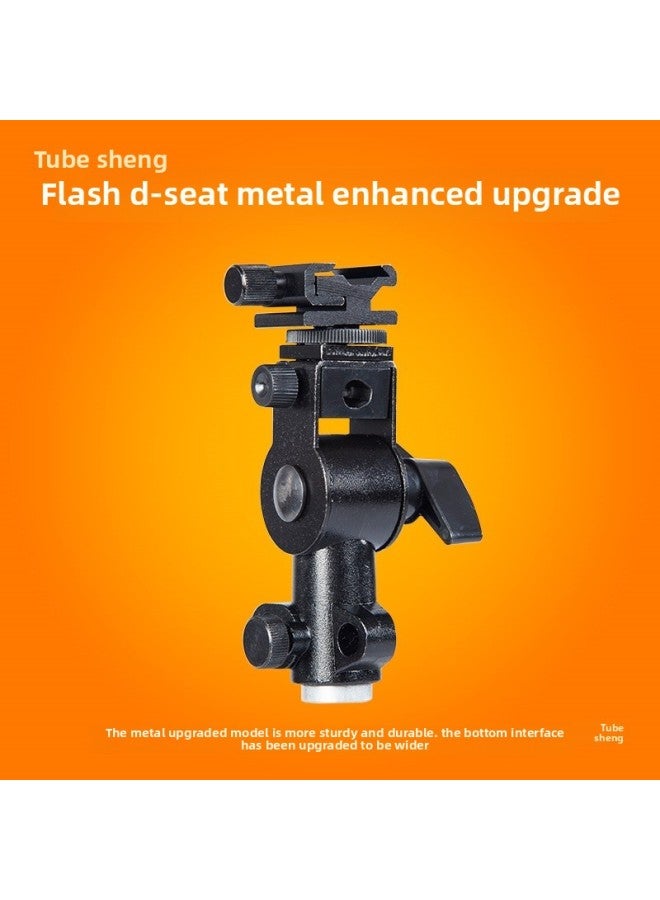 Generic Flash D Seat Ii Generation E Seat L Gold H Seat Flash Seat External Reflective Umbrella Tripod Photography Light Stand Flash-Body Color:Universal Off-camera Stand  - Image 4