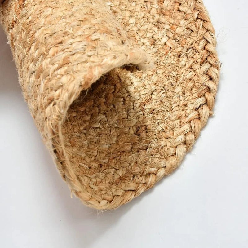 pepme pepme Jute Placemat Braided Plain 18 Inch Pack of 1  - Image 2