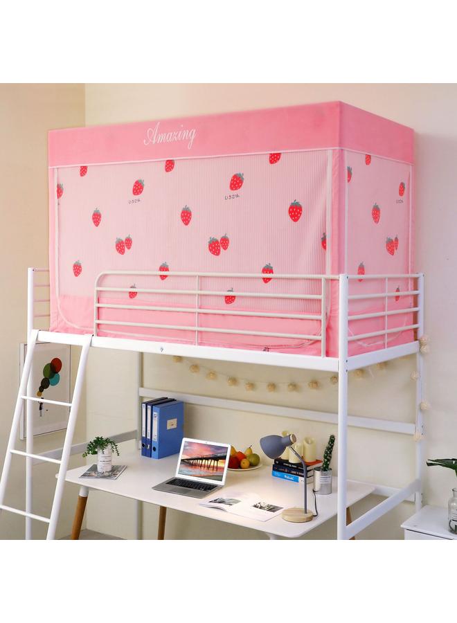 Bluejw Factory Direct Anti-mosquito Shading Dual-purpose Single Student Dormitory Bed Bed Bed Curtain Fully Enclosed Mosquito Net - Image 1