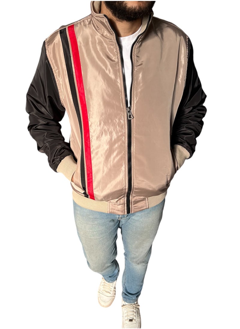 Triple H Thermal Full zipper stand collar bomber jacket From Triple H  - Image 2