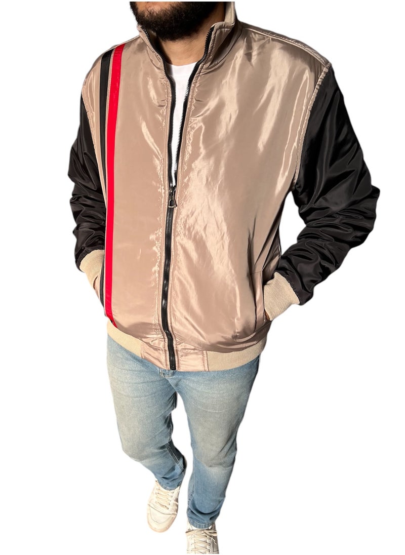 Triple H Thermal Full zipper stand collar bomber jacket From Triple H  - Image 3