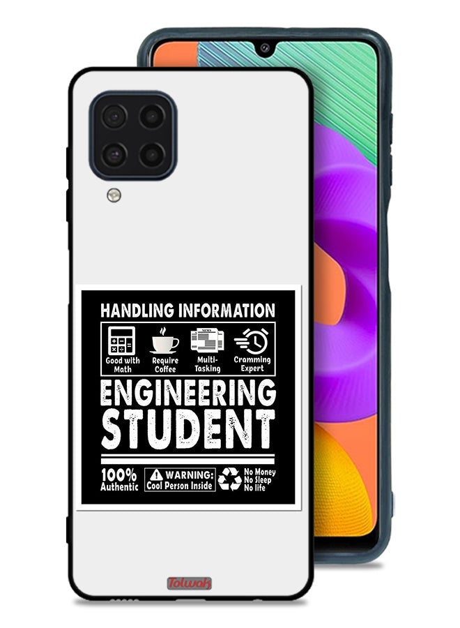 Tolwak Samsung Galaxy F22 Protective Case Cover Engineering Student Sticker - Image 1