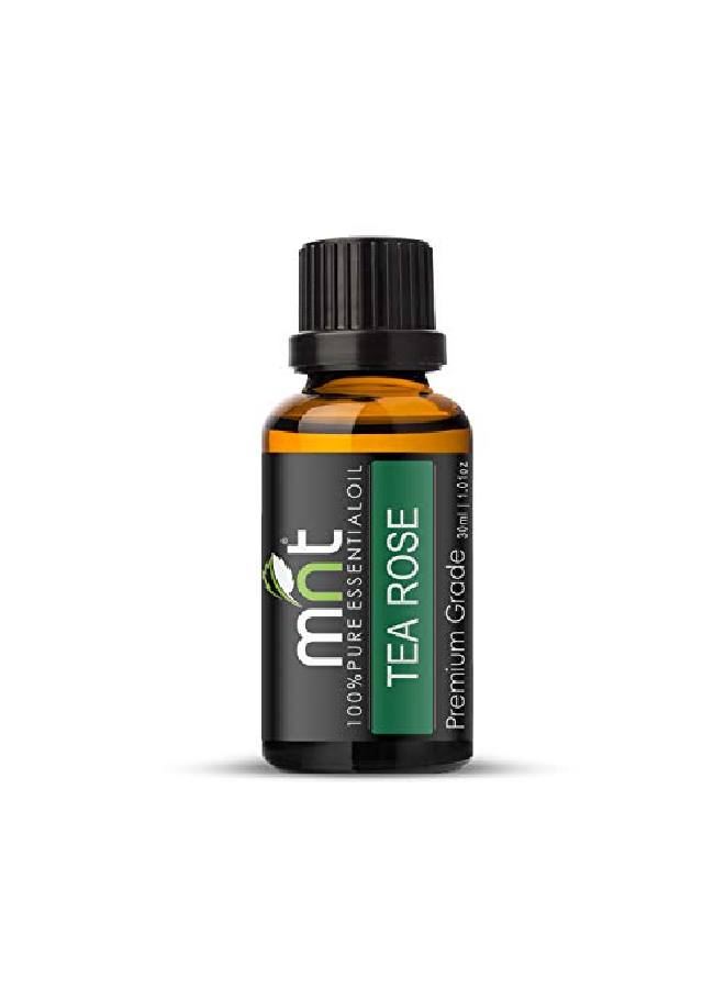 MNT Tea Rose Essential Oil 100% Pure l & Undiluted For Skin Care & Hair Care (30ML) - Image 4