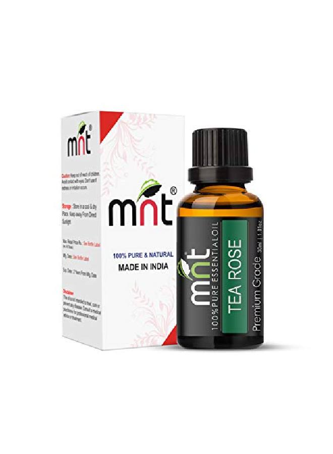 MNT Tea Rose Essential Oil 100% Pure l & Undiluted For Skin Care & Hair Care (30ML) - Image 2