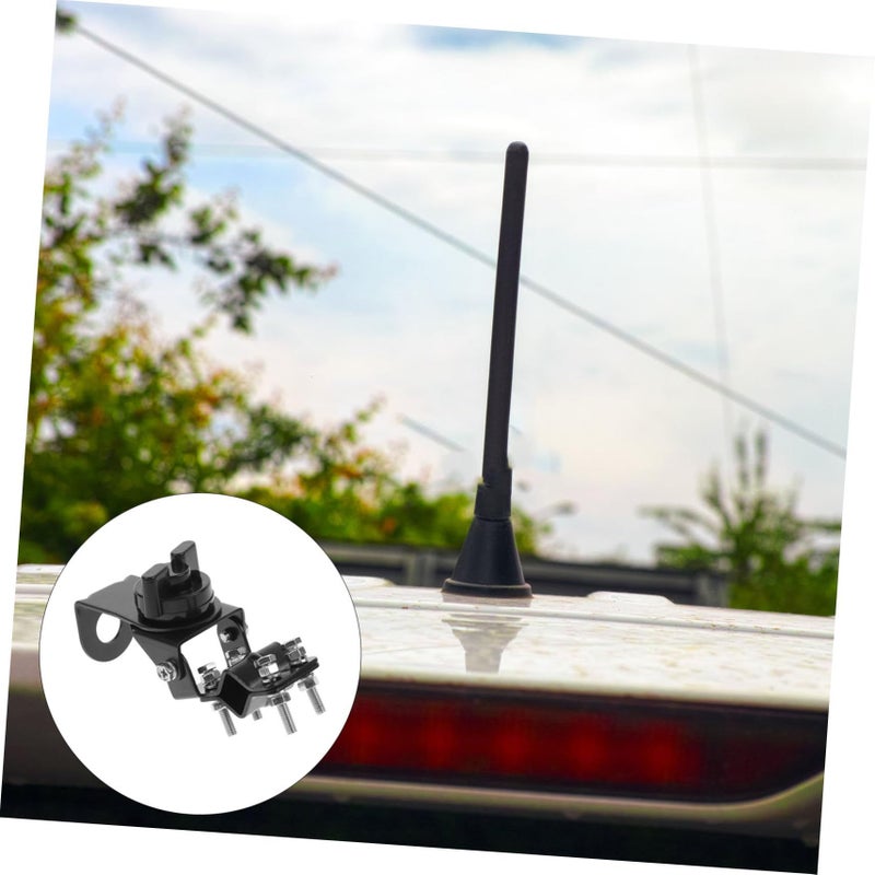 Car Antenna Base Mount Bracket Durable Support Holder Easy Installation Stylish Design Enhances Vehicle Appearance Improved Signal Reception Audio System - Image 4