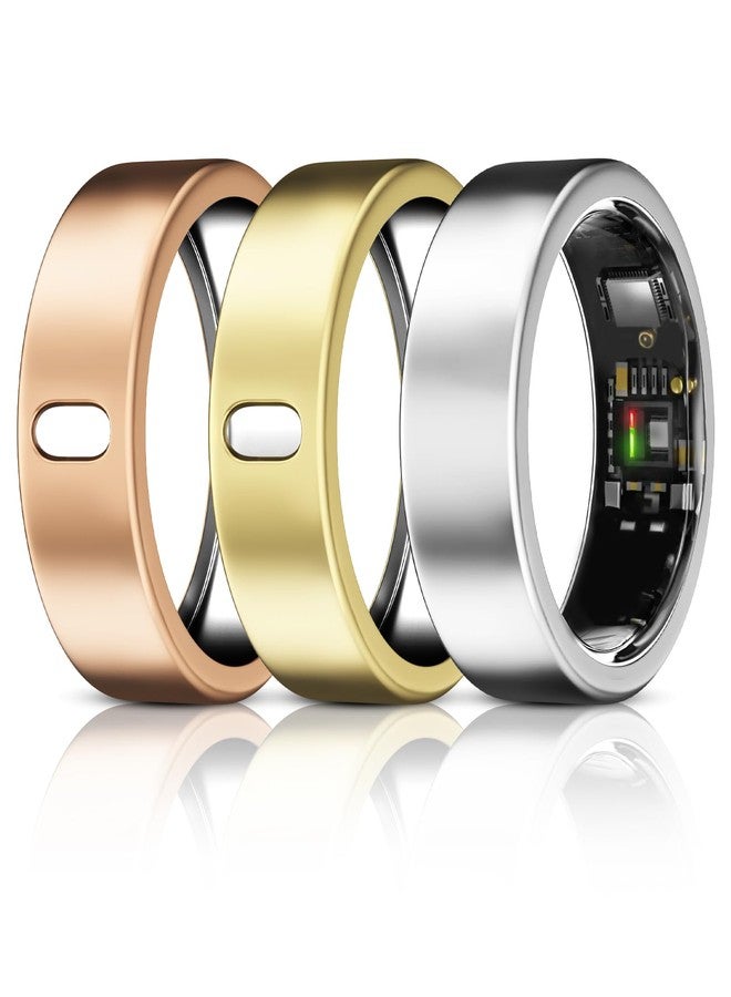 ZOOROO 3 Pack Cover Compatible with Ultrahuman Ring Air, Surport Charging with Cover on, Anti-Scratch TPU Ultra Human Ring Protector for Women Men - Image 1