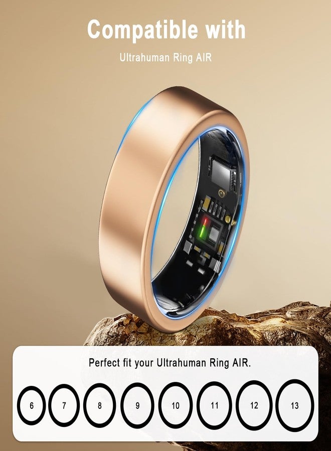 ZOOROO 3 Pack Cover Compatible with Ultrahuman Ring Air, Surport Charging with Cover on, Anti-Scratch TPU Ultra Human Ring Protector for Women Men - Image 2