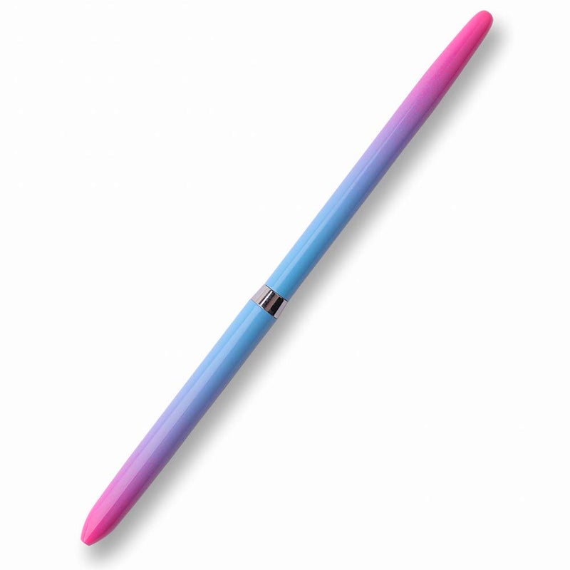 SILPECWEE 1Pc UV Gel Nail Ombre Brush Kolinsky Alloy Handle Nylon Hair Nail Art Gradient Painting Drawing Pen Manicure Brush Tools - Image 5