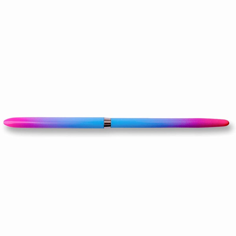 SILPECWEE 1Pc UV Gel Nail Ombre Brush Kolinsky Alloy Handle Nylon Hair Nail Art Gradient Painting Drawing Pen Manicure Brush Tools - Image 4