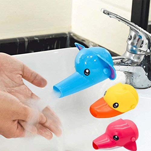 GION Elephant Water Tap Holder Faucet Extender Plastic and Silicone Water Tap for Kitchen Bathroom Accessory 1Pcs - Image 3
