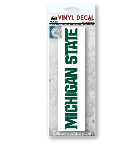 Nudge Printing Michigan State University Spartans Premium Collegiate Car Decal - Image 4