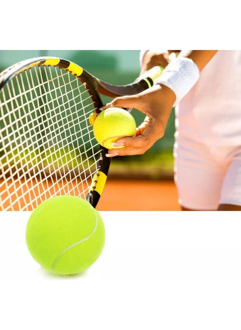 Deniz Sport 3 Yellow Tennis Balls Training Tennis Ball  - Image 2