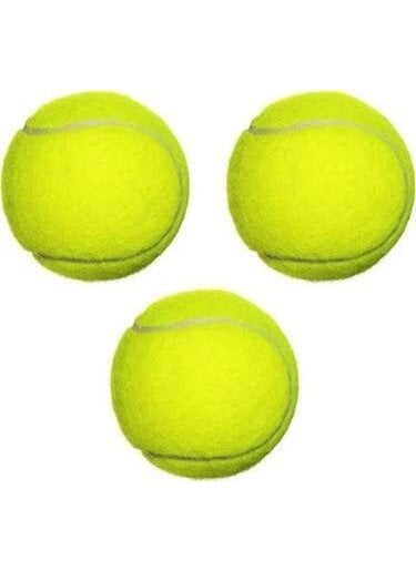 Deniz Sport 3 Yellow Tennis Balls Training Tennis Ball  - Image 3