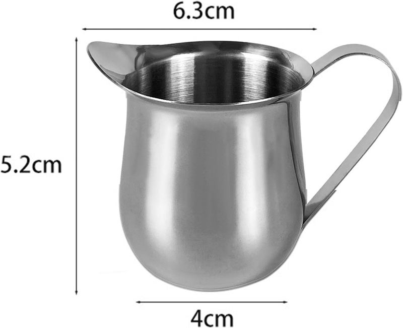 6X MILK LADER CREAMER JLAK MILK CUPS CREAM DISPENER CREAMER with MANY for TEAHOUSE COFFEE MAPLE, 90ML - Image 2