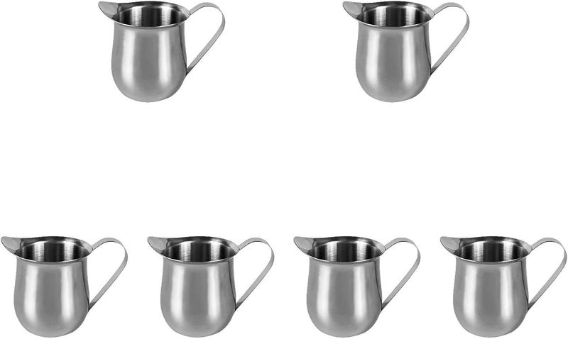 6X MILK LADER CREAMER JLAK MILK CUPS CREAM DISPENER CREAMER with MANY for TEAHOUSE COFFEE MAPLE, 90ML - Image 1