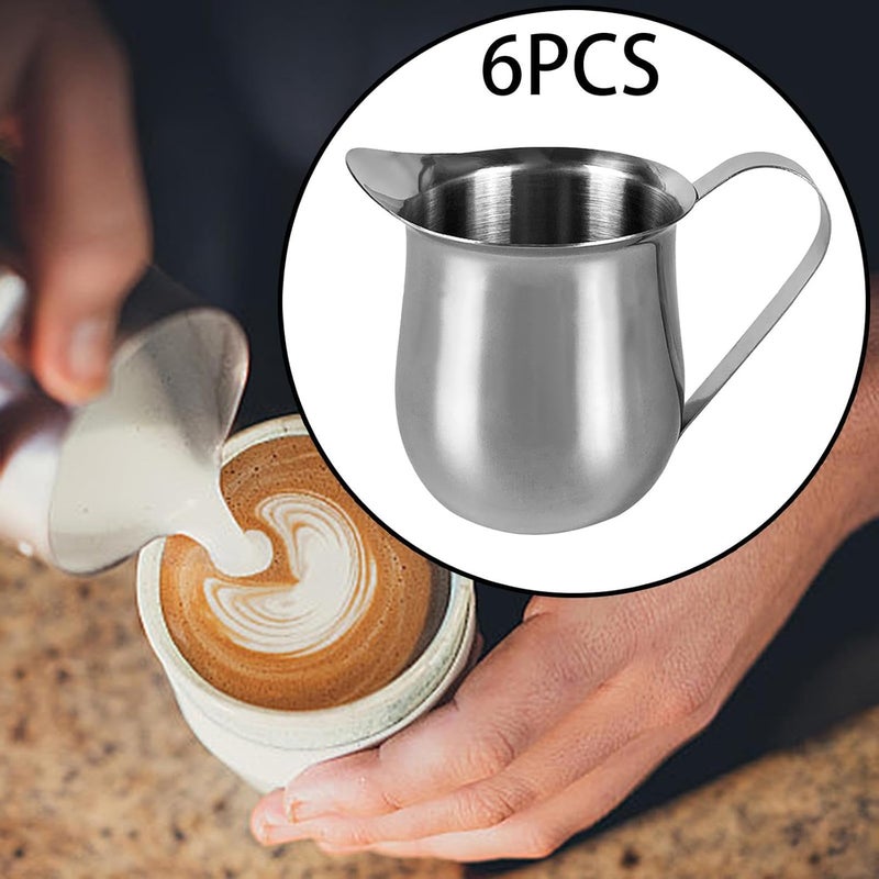6X MILK LADER CREAMER JLAK MILK CUPS CREAM DISPENER CREAMER with MANY for TEAHOUSE COFFEE MAPLE, 90ML - Image 5