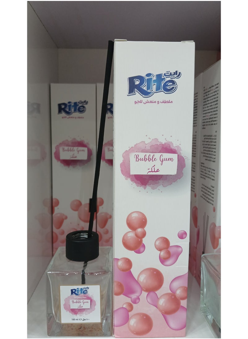 Rite Rite Bubble Gum Reed Diffuser – Whimsical Candy-Sweet Scent That Sparks Joy  - Image 2